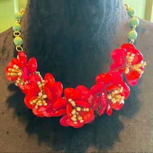 Anthropologie Bib Statement Necklace Like New!